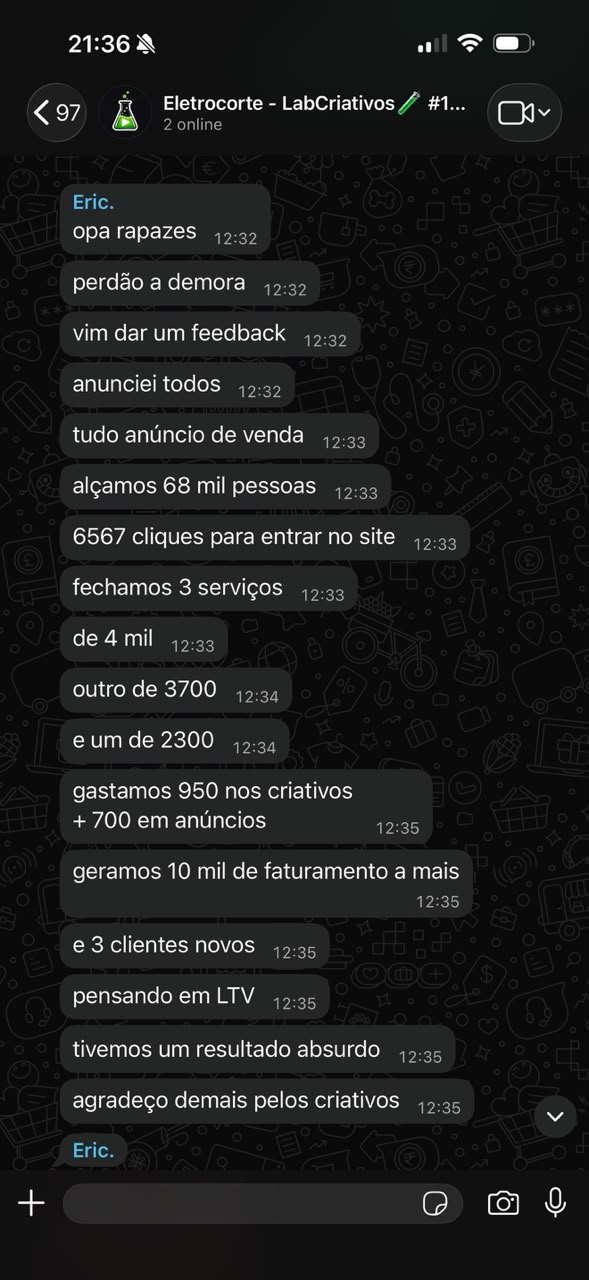 Feedback de cliente 03